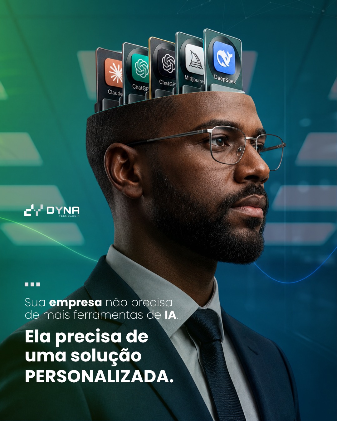 Campanha DYNA sobre soluções personalizadas de inteligência artificial